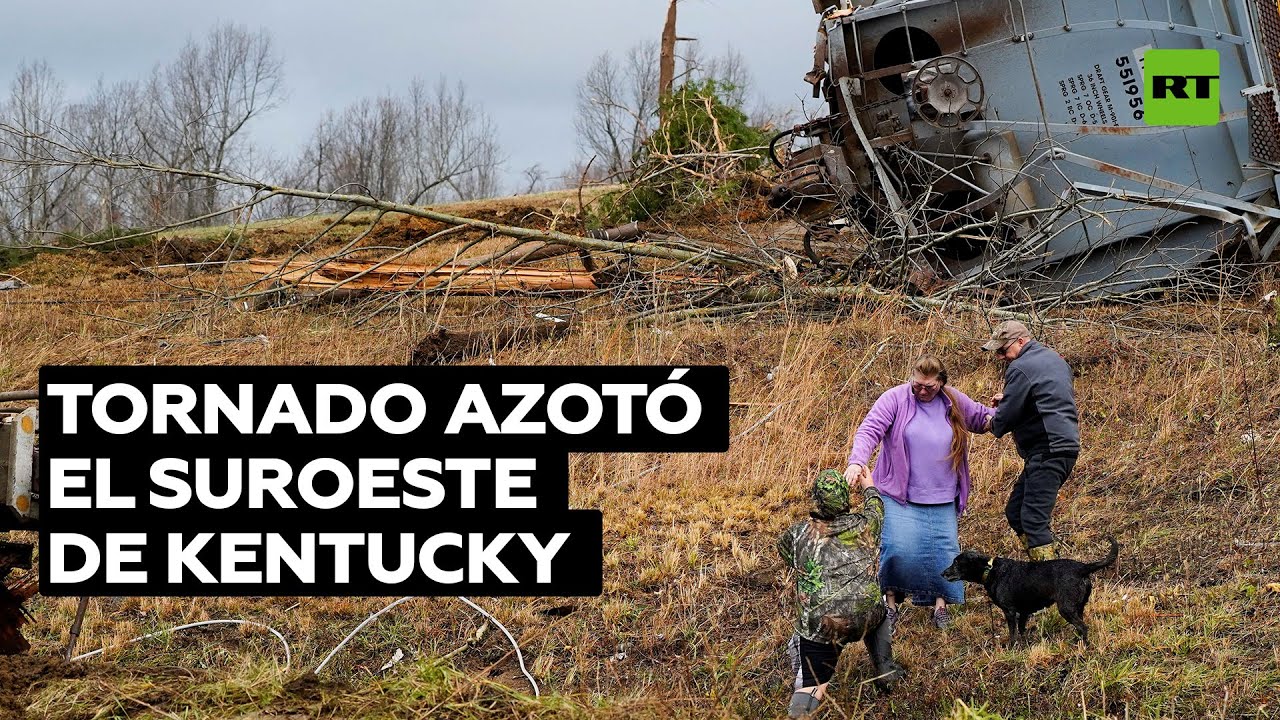 EE.UU.: Un potente tornado deja al menos 50 muertos en Kentucky