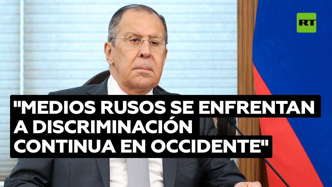 Canciller ruso: El bloqueo de la señal del canal de RT en alemán es "un caso flagrante"