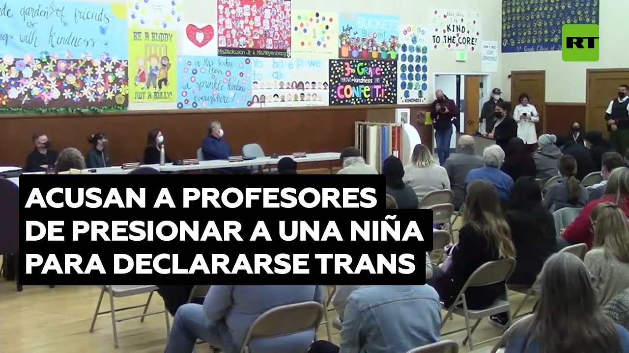 Denuncian a una escuela por coaccionar a una niña para que se defina como trans @RT Play en Español
