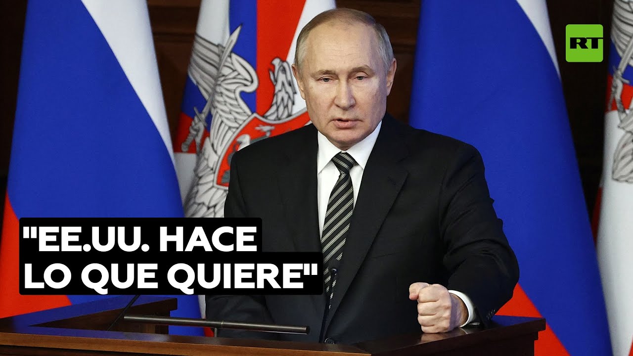 Putin: "EE.UU. destruyó Yugoslavia e Irak sin ningún derecho a ello"