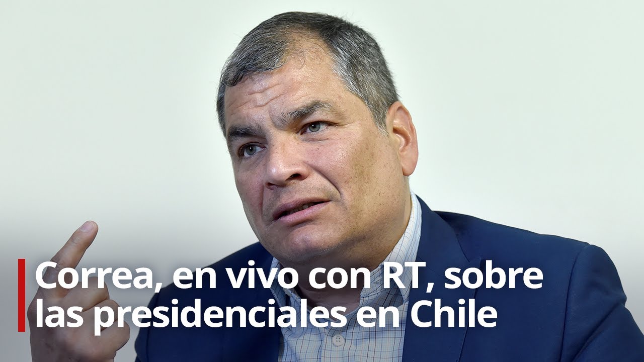 🔴 Rafael Correa, en vivo con RT, sobre el giro político en Chile tras el triunfo electoral de Boric