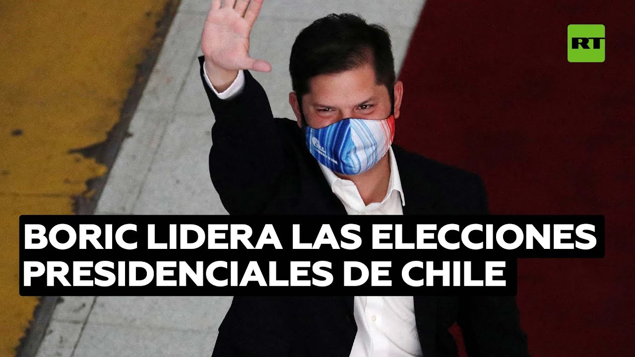 Boric lidera las elecciones presidenciales de Chile en el inicio del conteo de votos