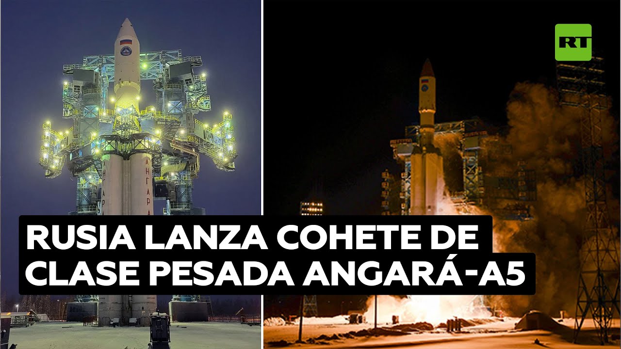 Rusia lanza cohete portador de clase pesada Angará-A5