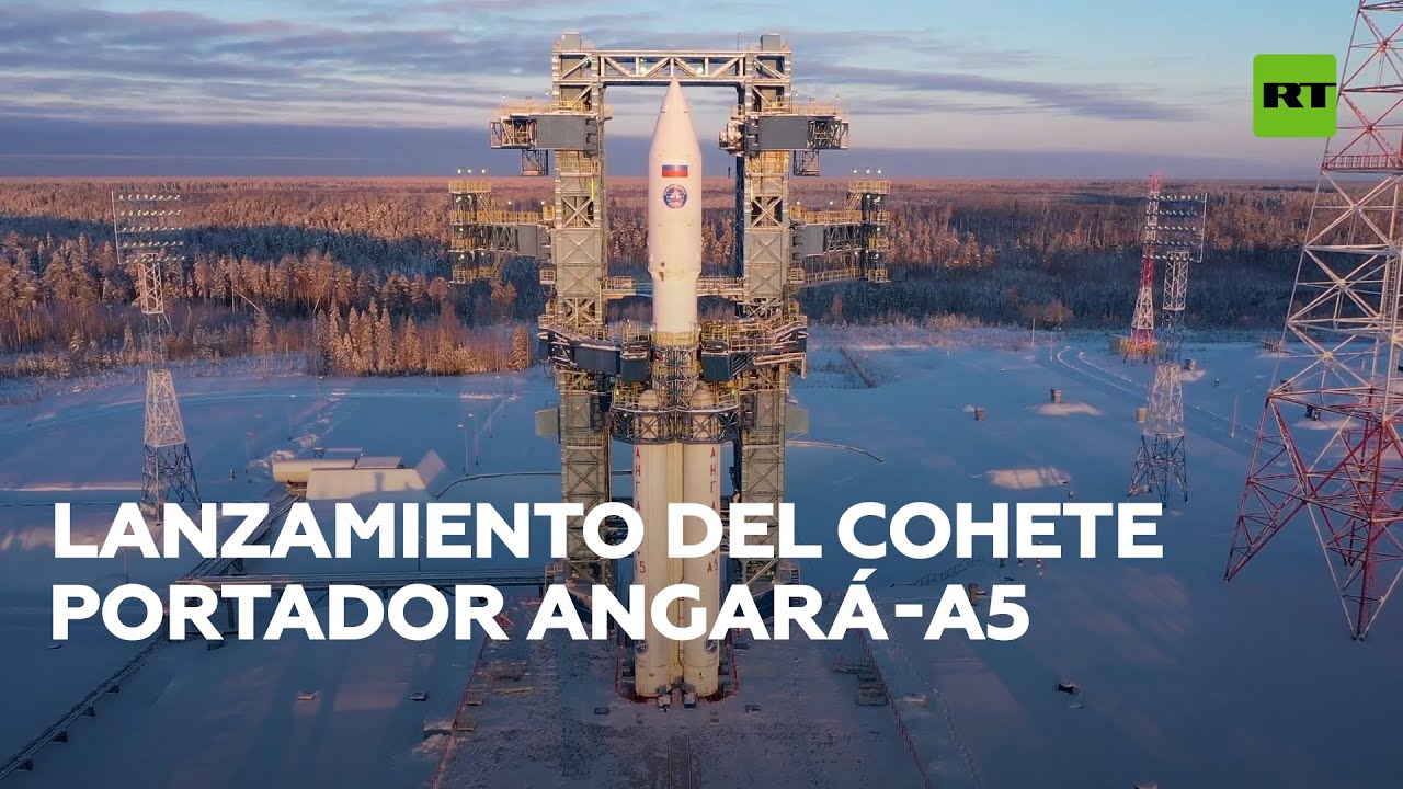 Rusia lanza un cohete portador Angará-A5 con la etapa superior Perséi