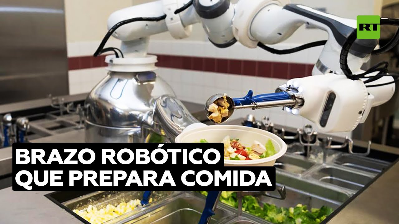 Alfred, el brazo robótico que opera en una cafetería de una base militar @tech lado ​