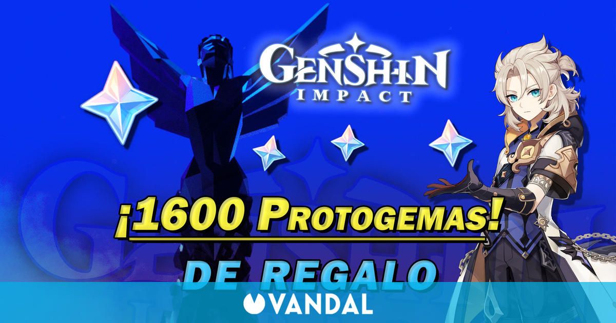 Genshin Impact regala 1600 Protogemas por su premio en los TGA: ¿Cómo canjearlas?
