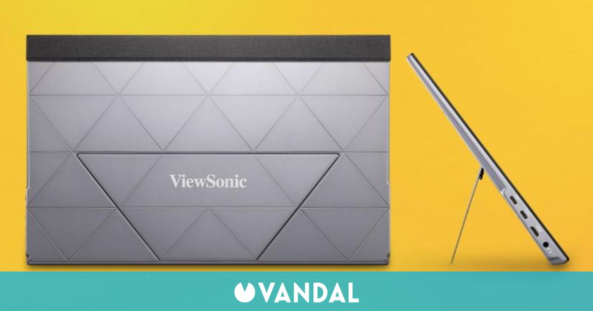 ViewSonic VX1755, el nuevo monitor portátil para jugar en PC, PS5, XSX/S y Switch