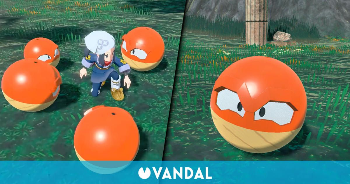 Leyendas Pokémon Arceus muestra la curiosa forma Hisui de Voltorb, el Pokémon Poké Ball