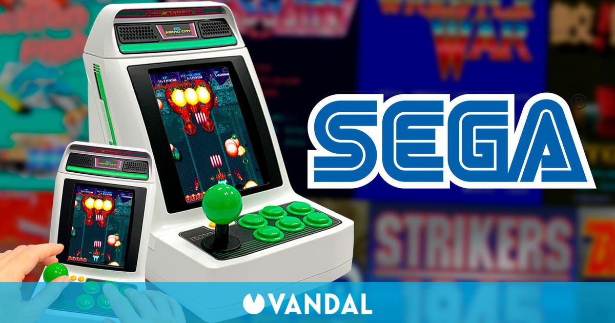 SEGA lanzará una nueva recreativa arcade mini con pantalla vertical en 2022