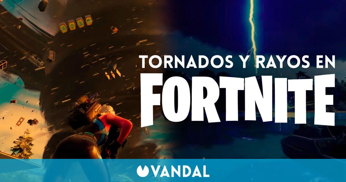 Fortnite podría recibir tornados y rayos en el Capítulo 3, según esta filtración