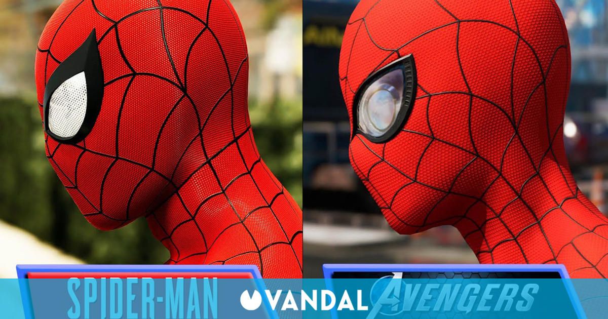 Comparan el Spider-Man de Insomniac Games con el de Marvel’s Avengers
