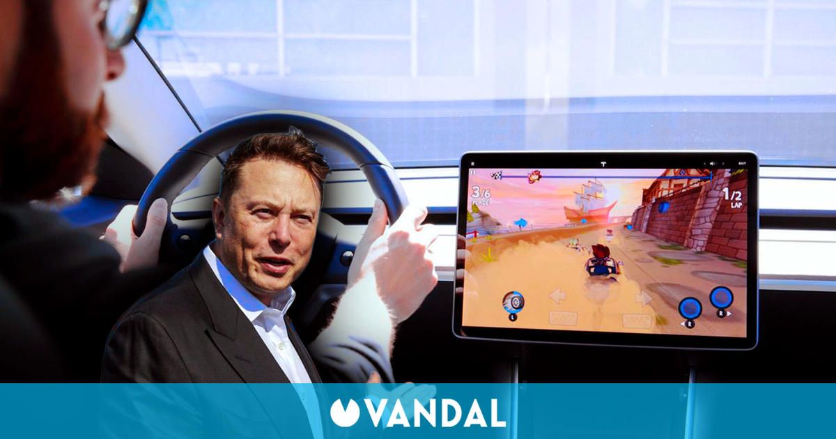 Tesla recula: ya no permitirá jugar a videojuegos mientras se conduce