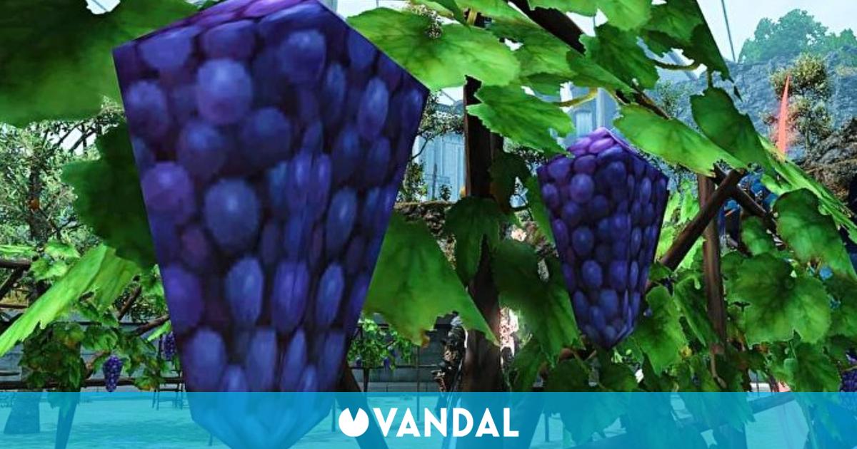 Final Fantasy 14 actualiza las texturas de las uvas… y entristece a la comunidad