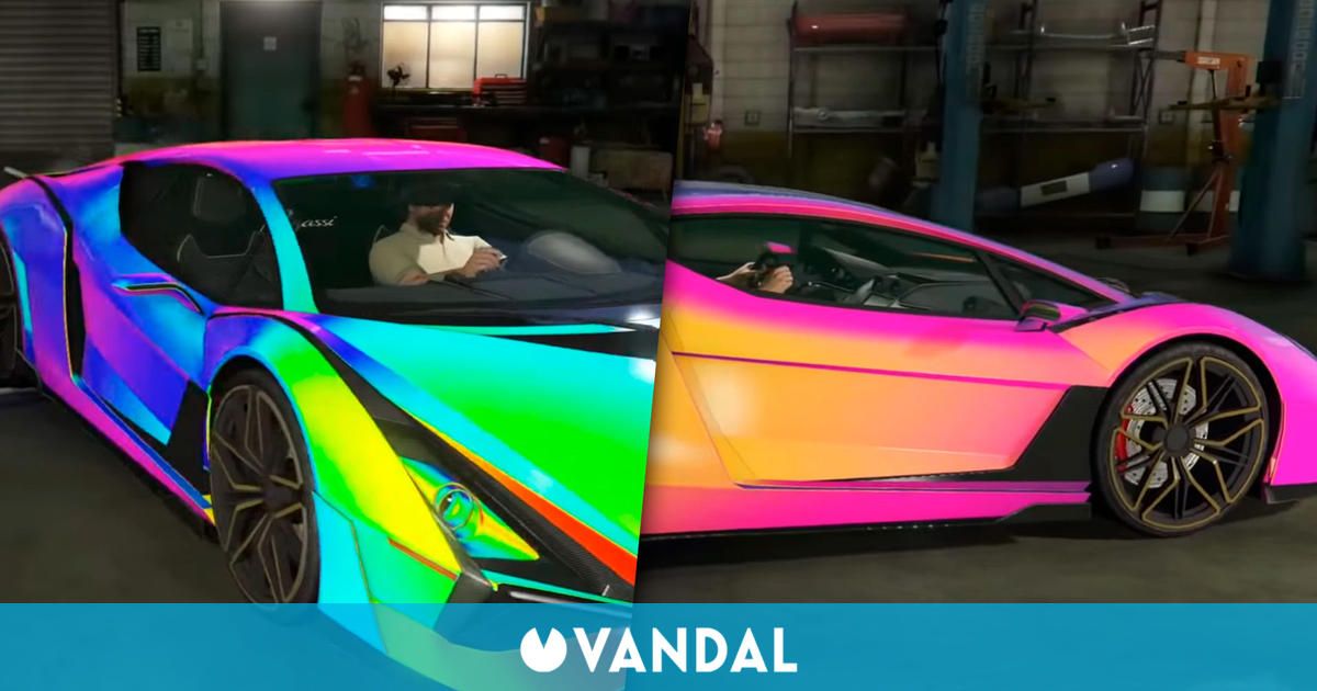 Grand Theft Auto 5 en PS5 y Xbox Series: se muestra una pintura especial para vehículos