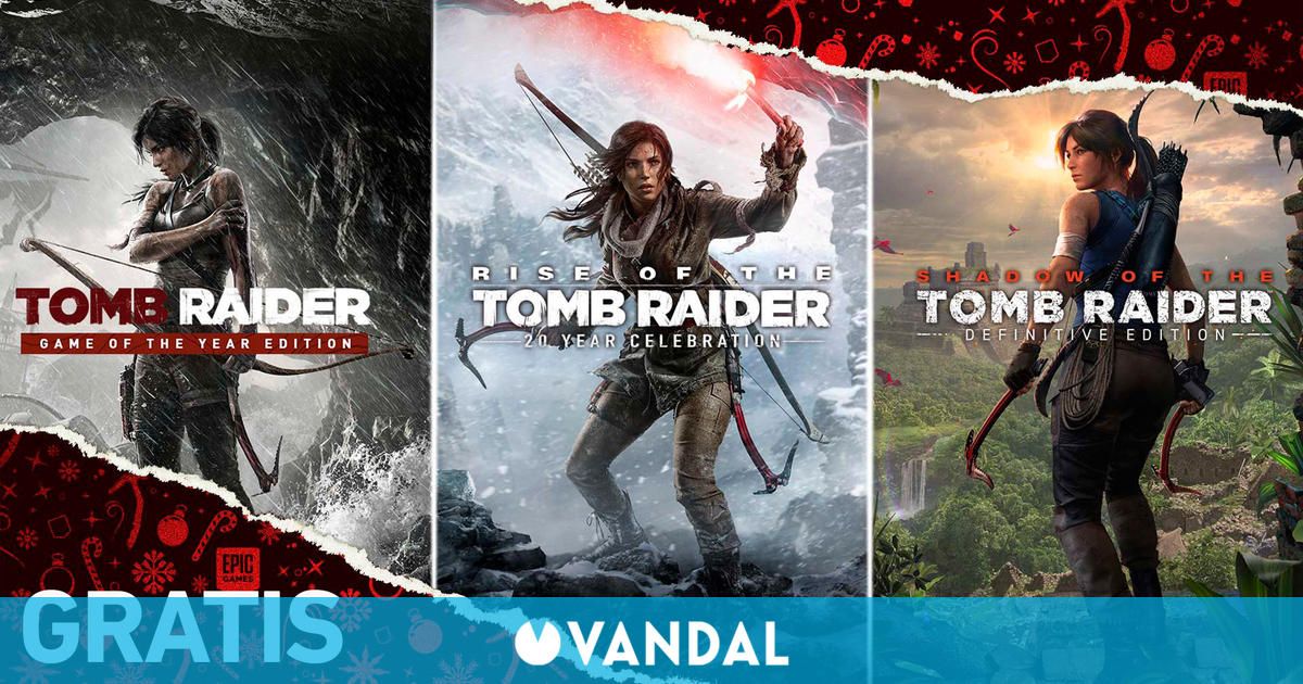 La última trilogía de Tomb Raider disponible gratis para PC en Epic Games Store