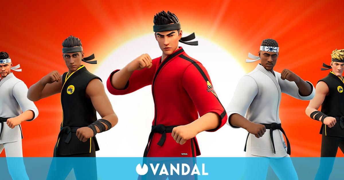 Cobra Kai llega a Fortnite con un nuevo conjunto de aspectos, accesorios y gestos