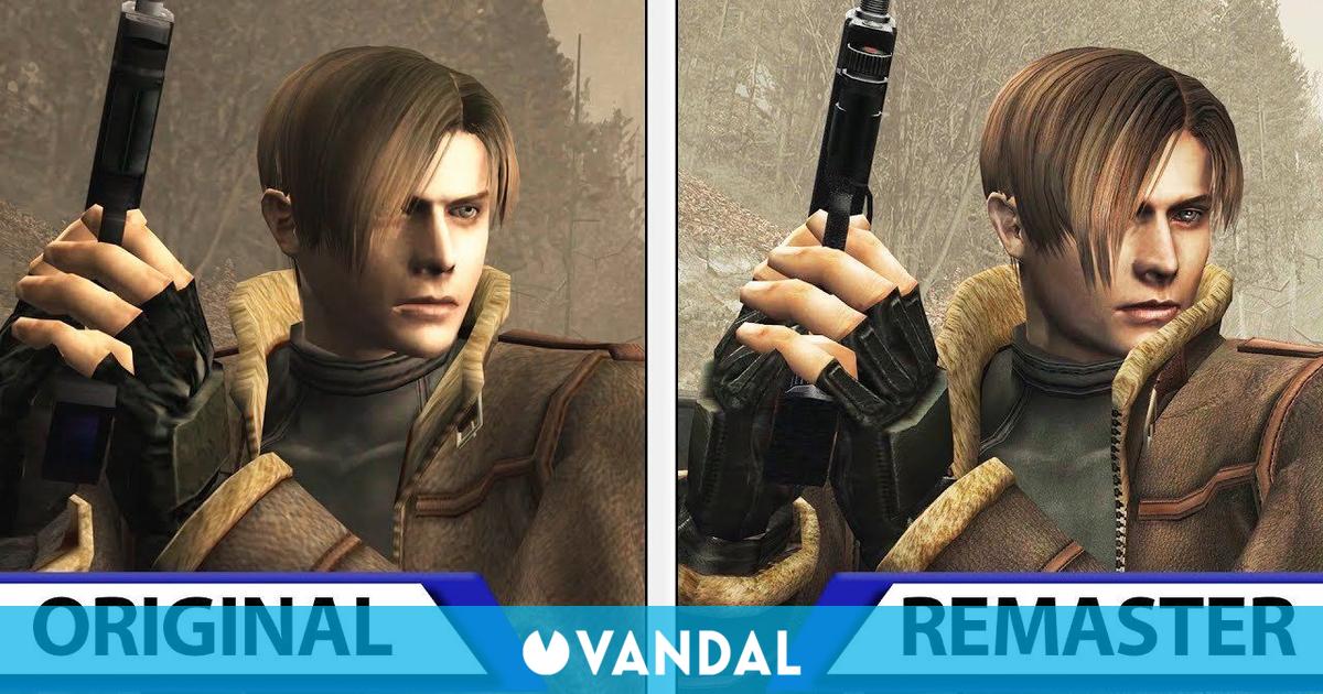 Comparativa gráfica: Resident Evil 4 Ultimate HD contra una remasterización de fans