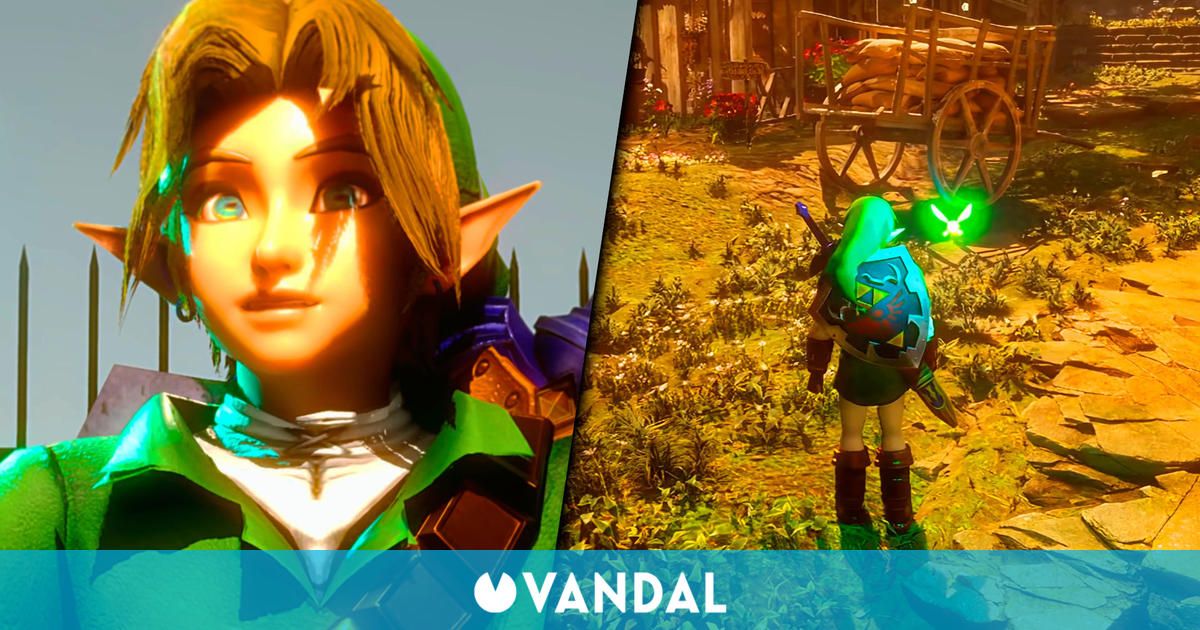 Zelda: Ocarina of Time luce impresionante a 4K en este remake fan en Unreal Engine 5