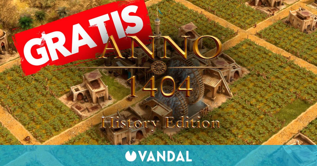 Consigue gratis Anno 1404 para PC por el 35 aniversario de Ubisoft hasta el 14 de diciembre