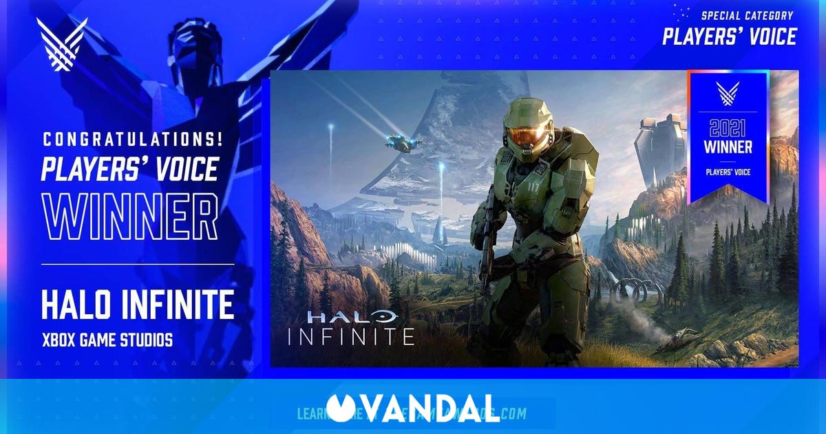 Halo Infinite gana el premio del público de The Game Awards 2021