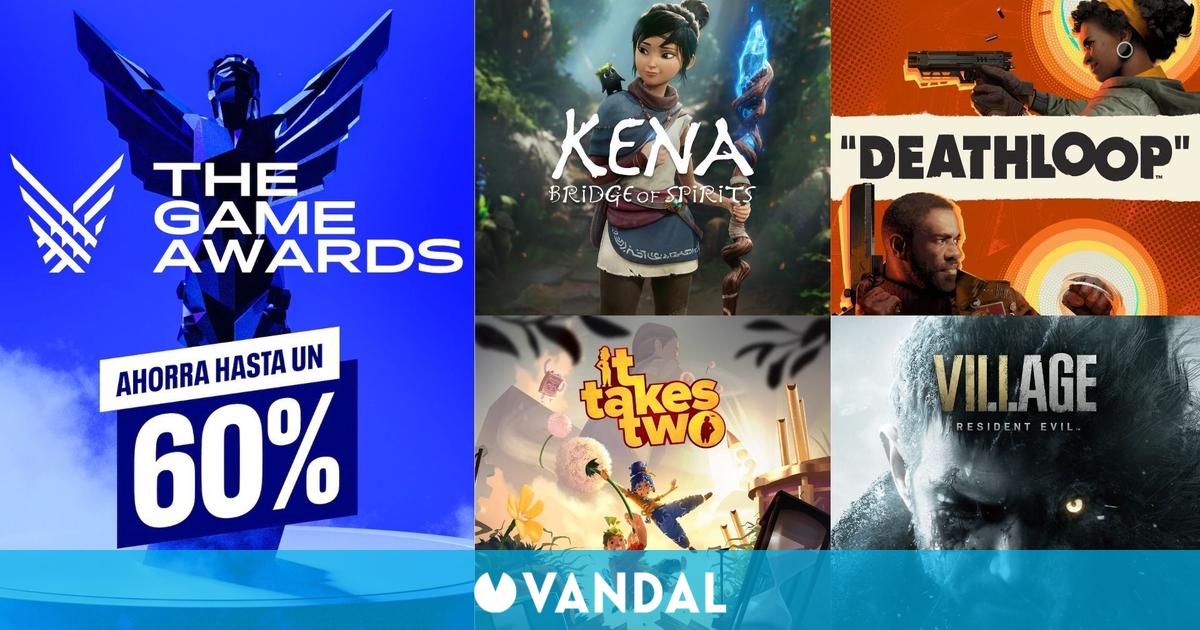 Ofertas PS Store de The Game Awards: Deathloop, Resident Evil Village, Kena, It Takes Two…