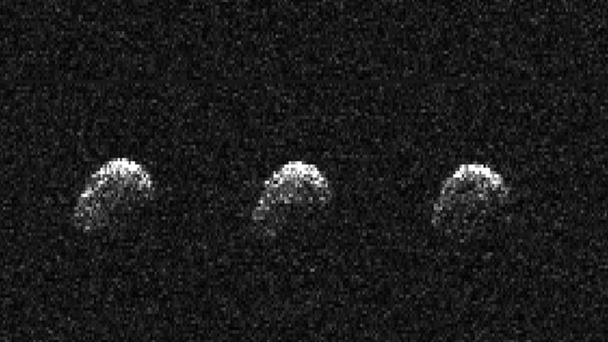 Así es el asteroide que volará sobre la Tierra en unos días