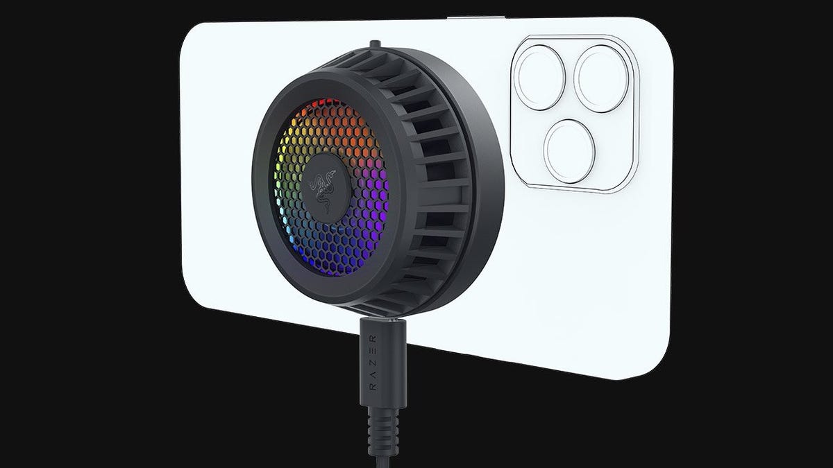Razer Cooler Chroma MAgsafe, un ventilador para jugar en iPhone