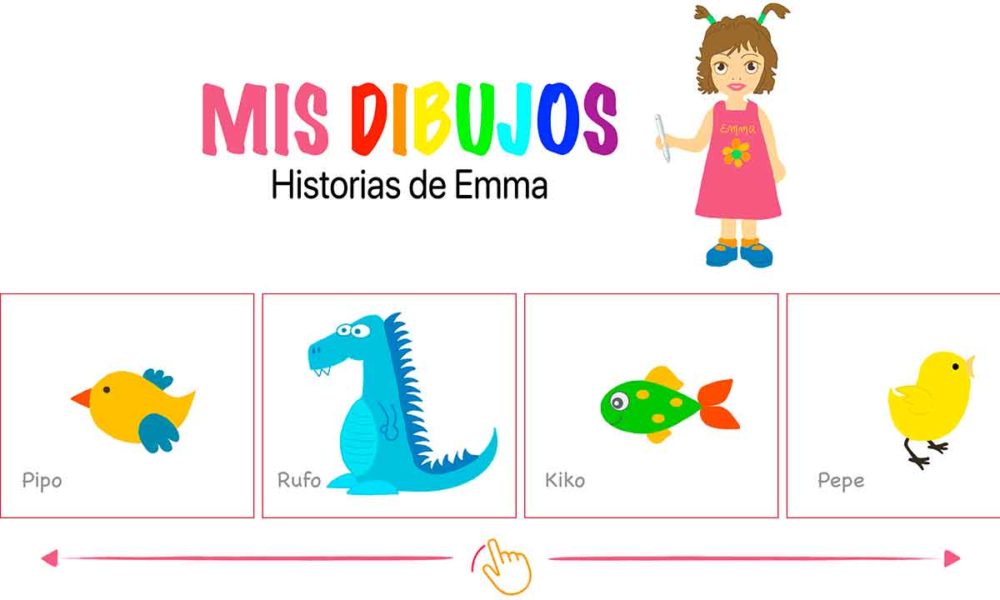 Mis Dibujos: Dale color a las Historias de Emma