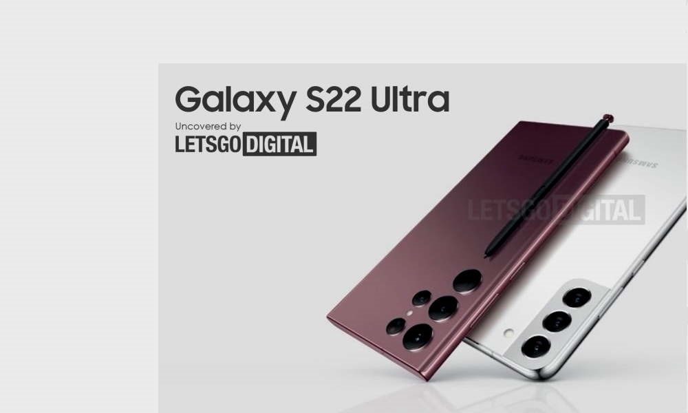 Galaxy S22 Ultra y Galaxy S22 Plus en una imagen de prensa