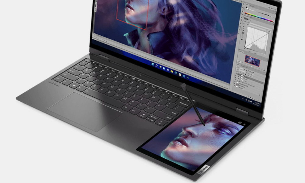 Lenovo ThinkBook Plus 2022, un portátil con tableta gráfica