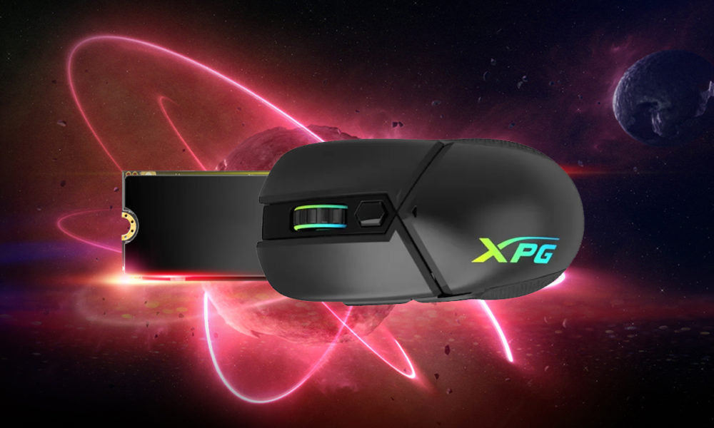XPG Vault, un ratón con una SSD incorporada para juegos
