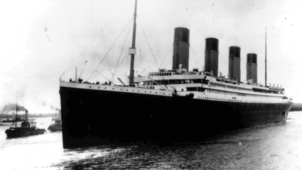 La profundidad de los naufragios más famosos, comparada en 3D