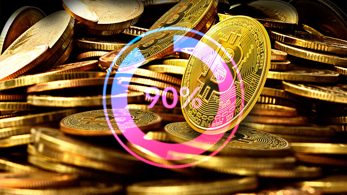 Bitcoin alcanza hoy el 90% de todo su suministro