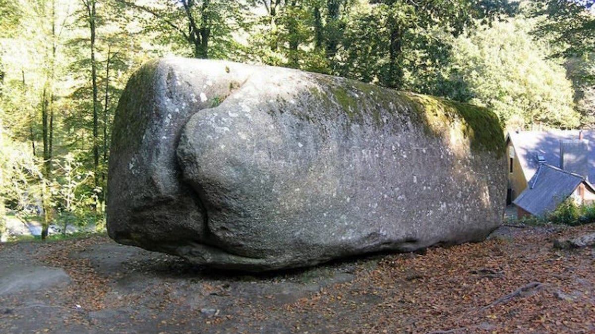 Cualquiera puede mover esta roca gigante de 132 toneladas