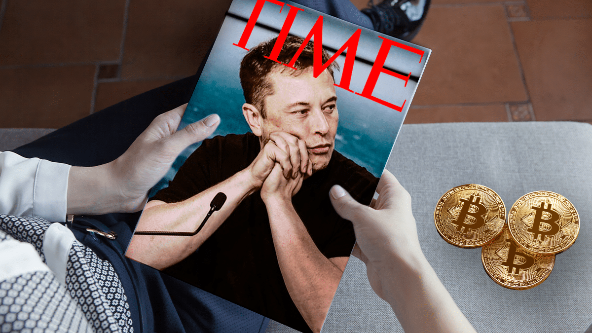 Time elige a Elon Musk como persona 2021, año en que se involucró con bitcoin y DOGE