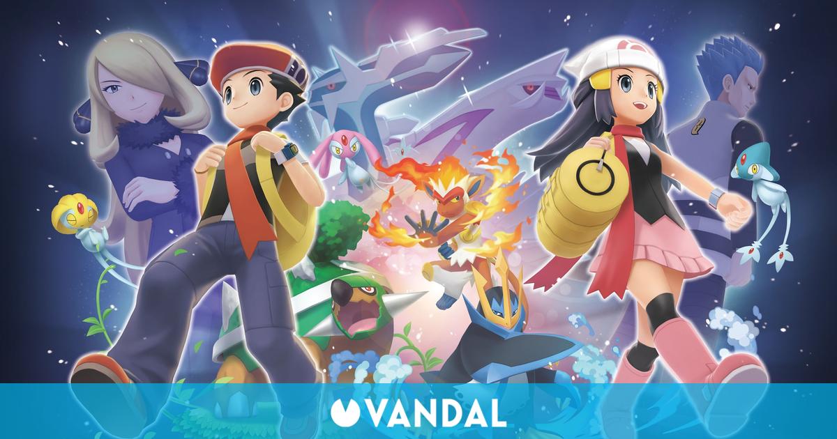 Los remakes de Pokémon Diamante y Perla vuelven a ser lo más vendido de la semana en Japón