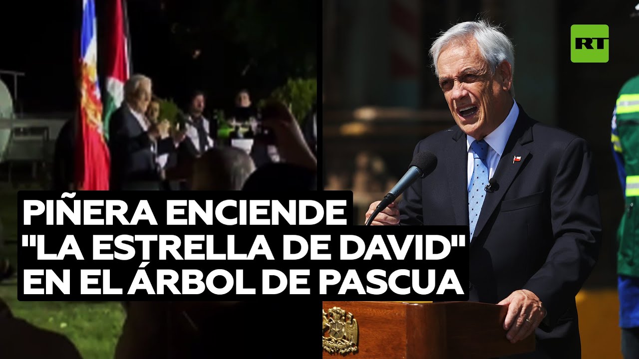 Piñera confunde la estrella de Belén con la judía de David