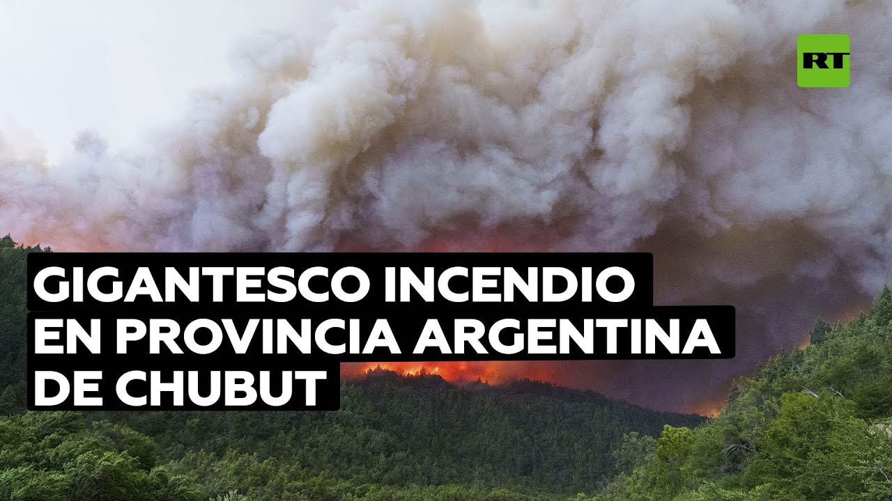 Fuerte incendio afectó una zona del norte de Puerto Madryn, en la provincia argentina de Chubut