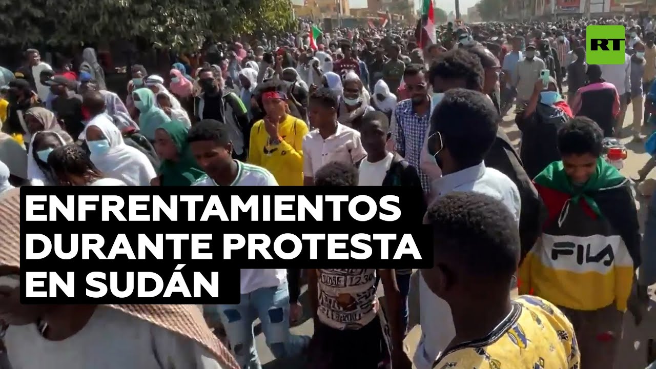 Duodécima ronda de protestas contra el golpe de Estado en Sudán
