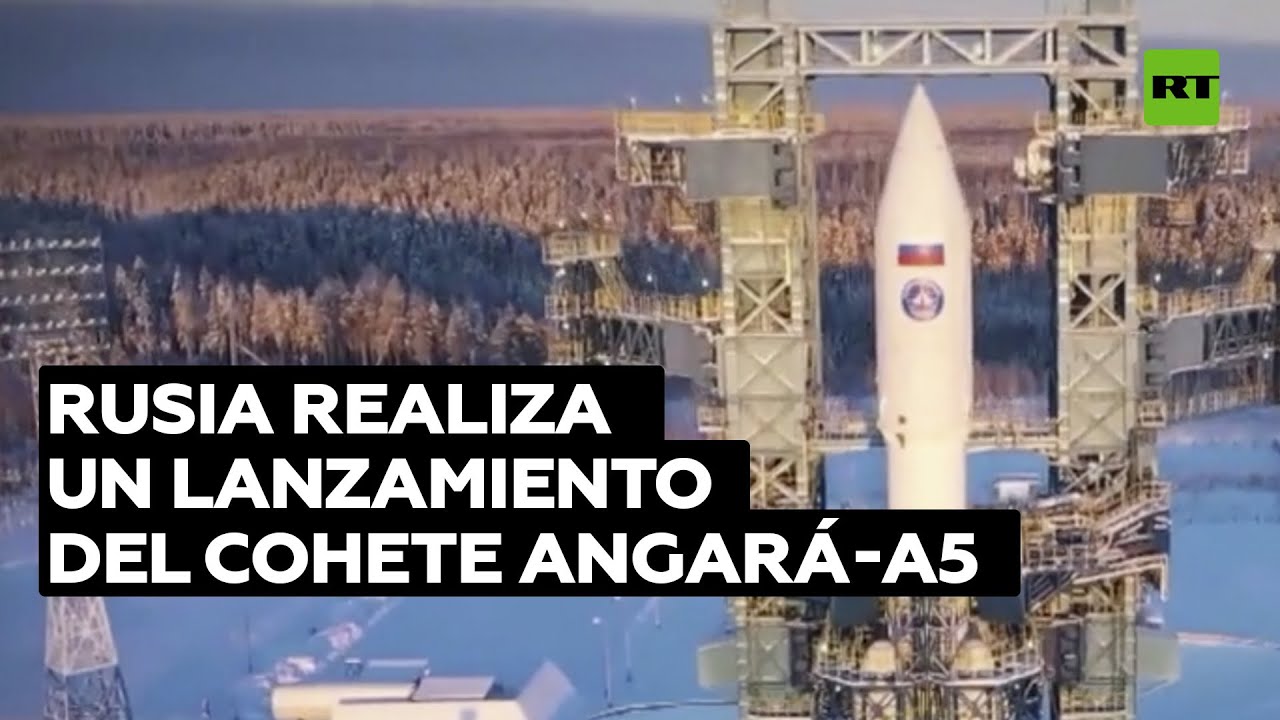 Rusia realiza un lanzamiento exitoso del cohete Angará-A5 que se usará para viajes a la Luna