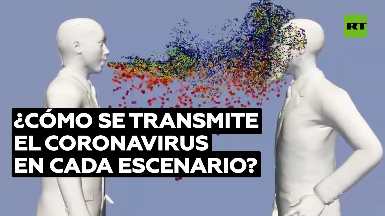 La transmisión del coronavirus en diferentes situaciones @RT Play en Español