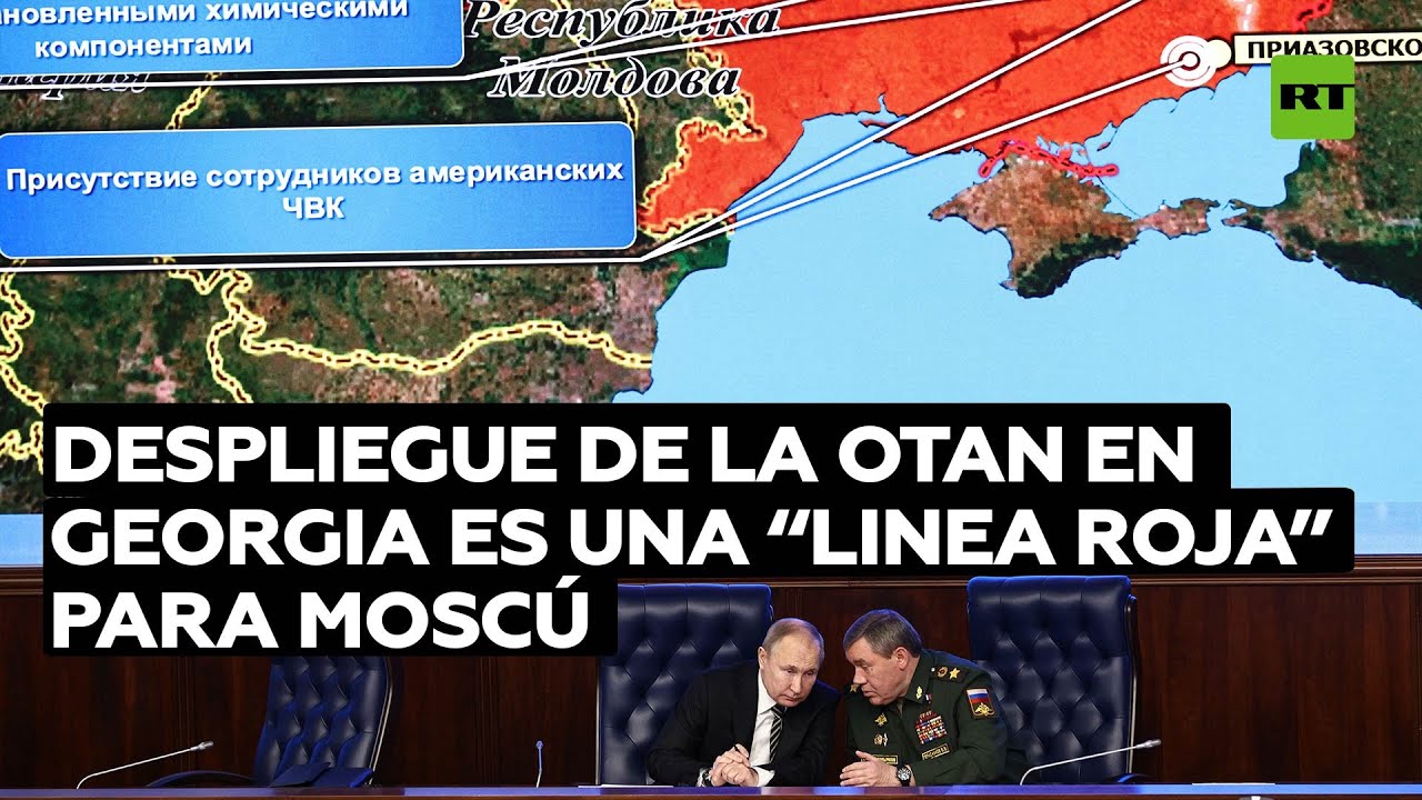 Despliegue militar de la OTAN en Georgia es una "linea roja" para Moscú advierte Cancillería rusa