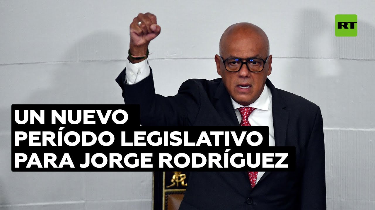 Jorge Rodríguez es reelegido como presidente de la Asamblea Nacional de Venezuela