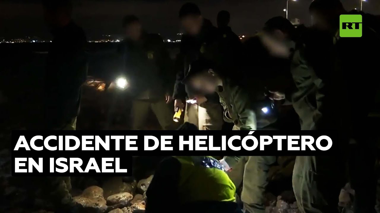 Dos pilotos israelíes mueren al accidentarse en su helicóptero