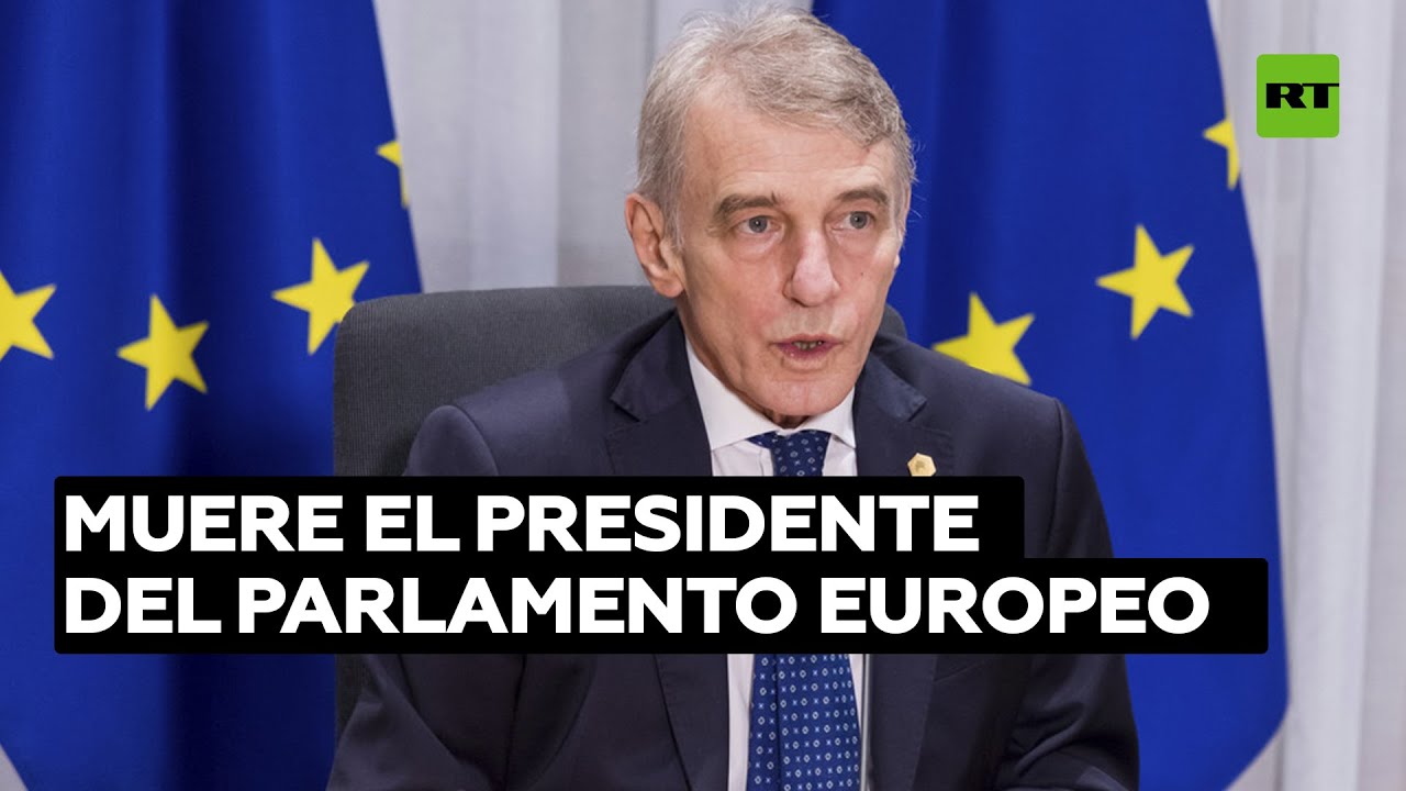 Muere a los 65 años el presidente del Parlamento Europeo, David Sassoli