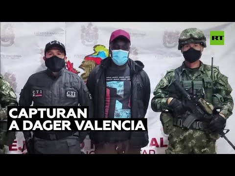 Capturan en Colombia a Dager Valencia, el presunto jefe de sicarios de las disidencias de las FARC