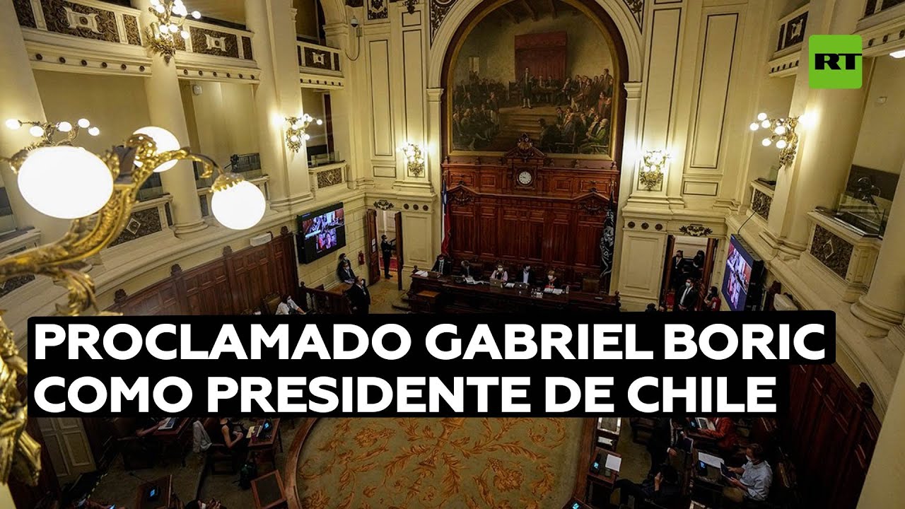 Tribunal Calificador de Elecciones de Chile entregó el acta de proclamación a Gabriel Boric