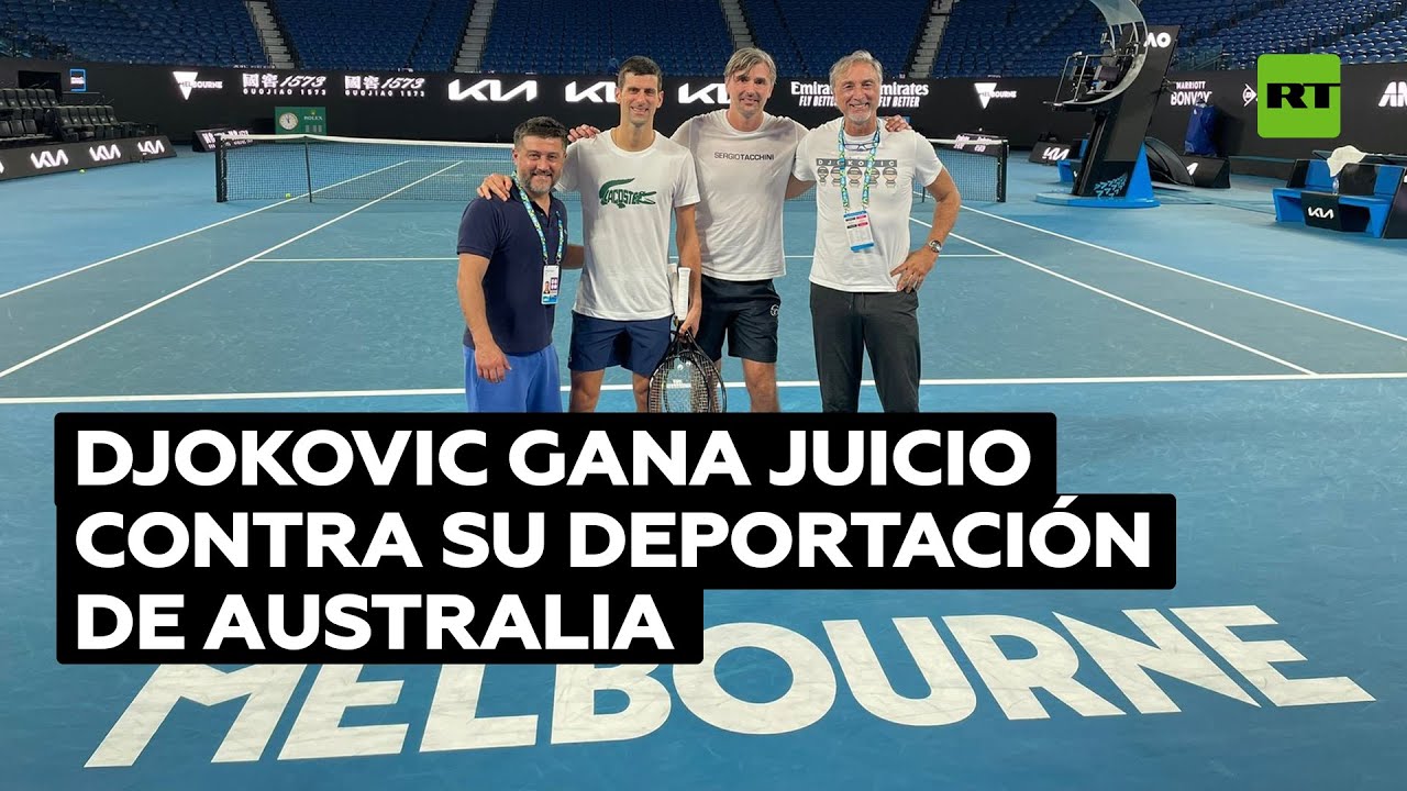 Djokovic se pronuncia luego que un tribunal de Australia anulara la cancelación de su visado