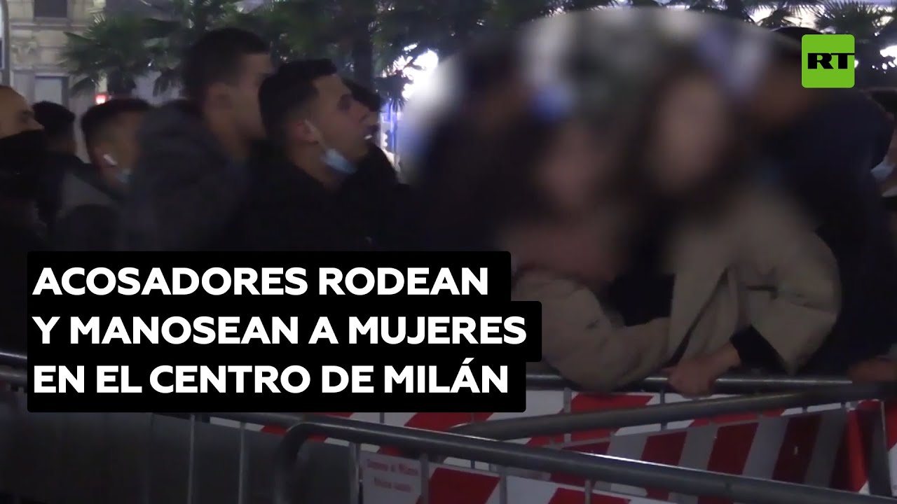 Rodean y agreden sexualmente a jóvenes durante celebración del Año Nuevo @RT Play en Español