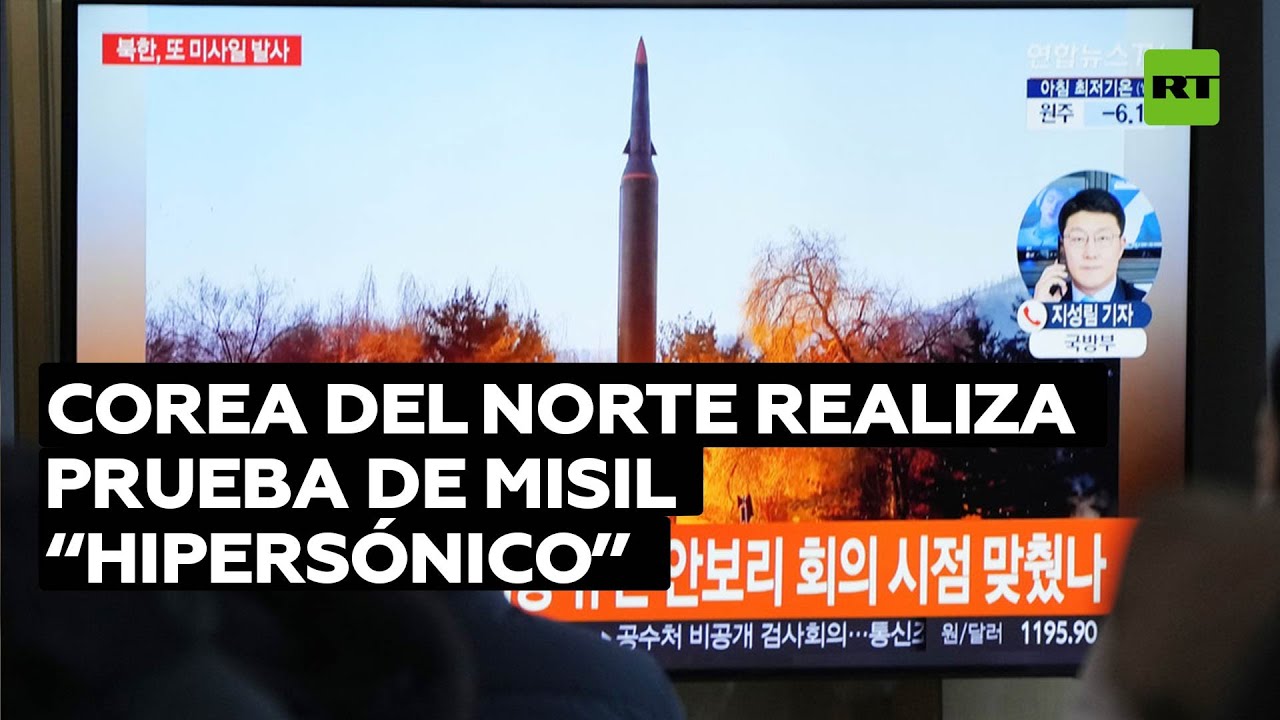 Corea del Norte prueba con éxito misil "hipersónico" que voló 1.000 kilómetros